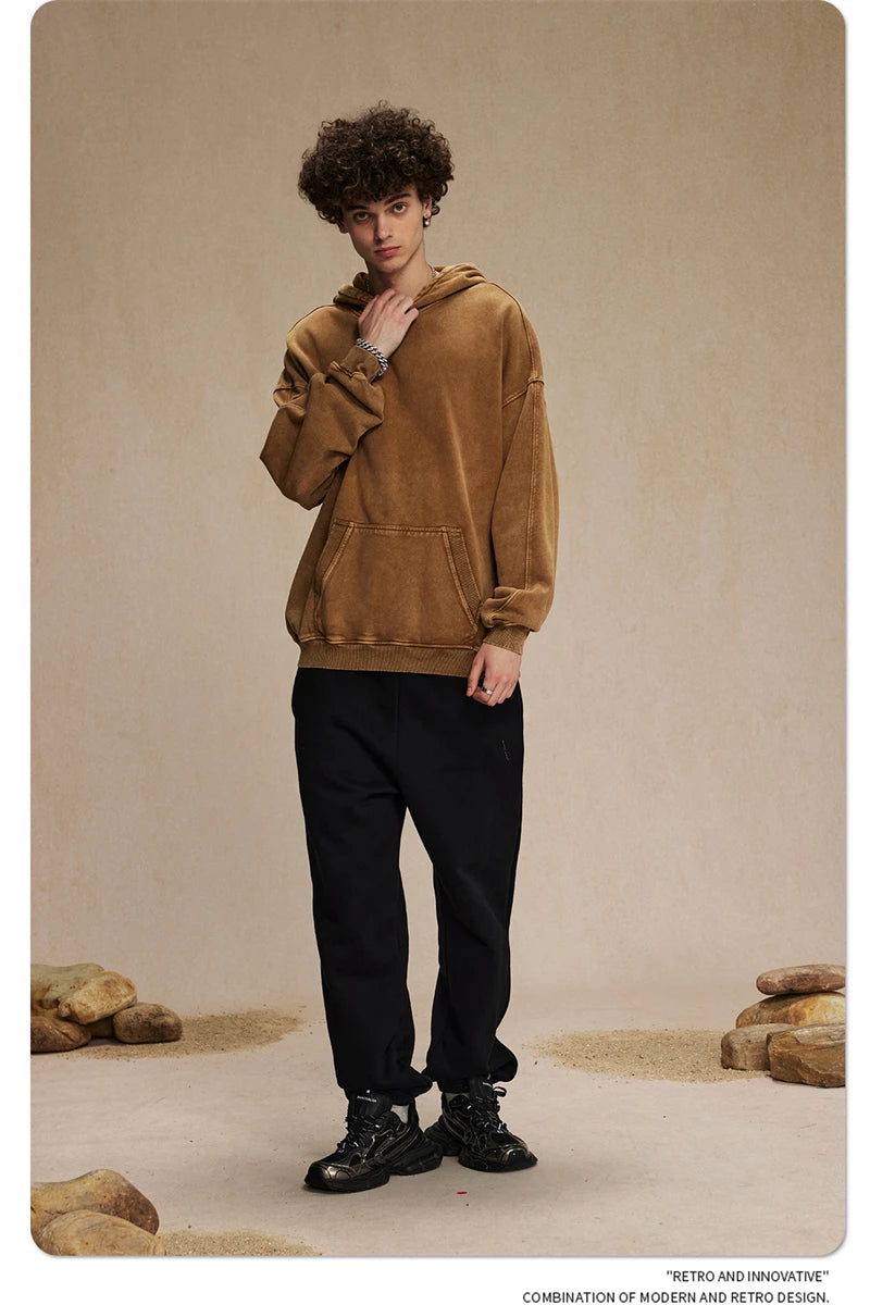 Vintage Batik Washed Cotton Hoodies