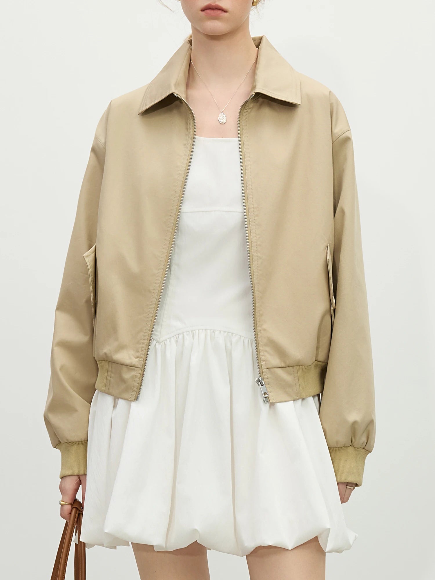 Retro Workwear Style Jacket