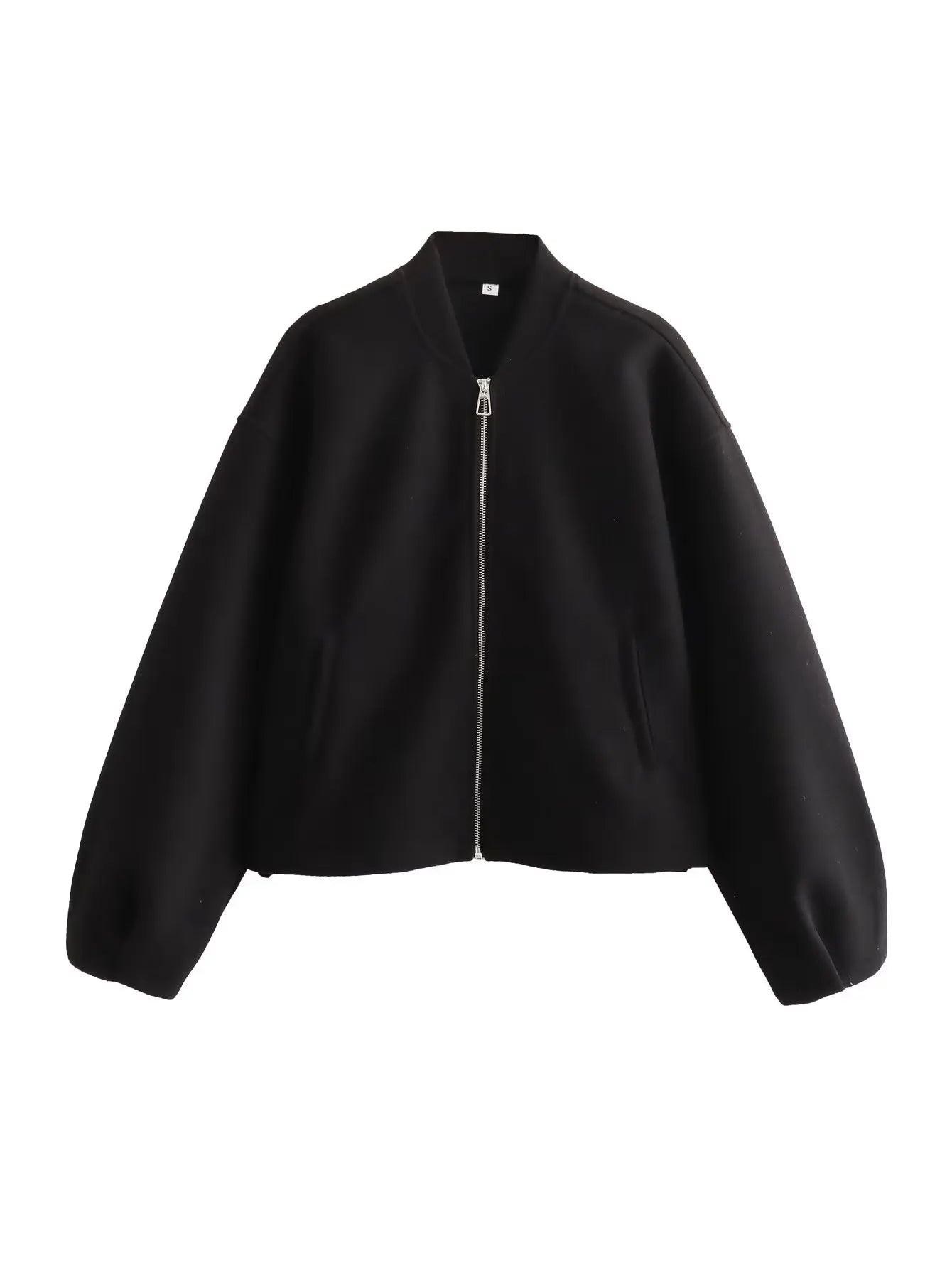 Solid Bomber Jacket