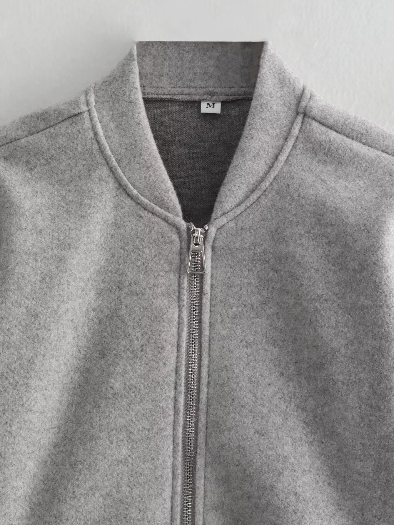 Solid Bomber Jacket