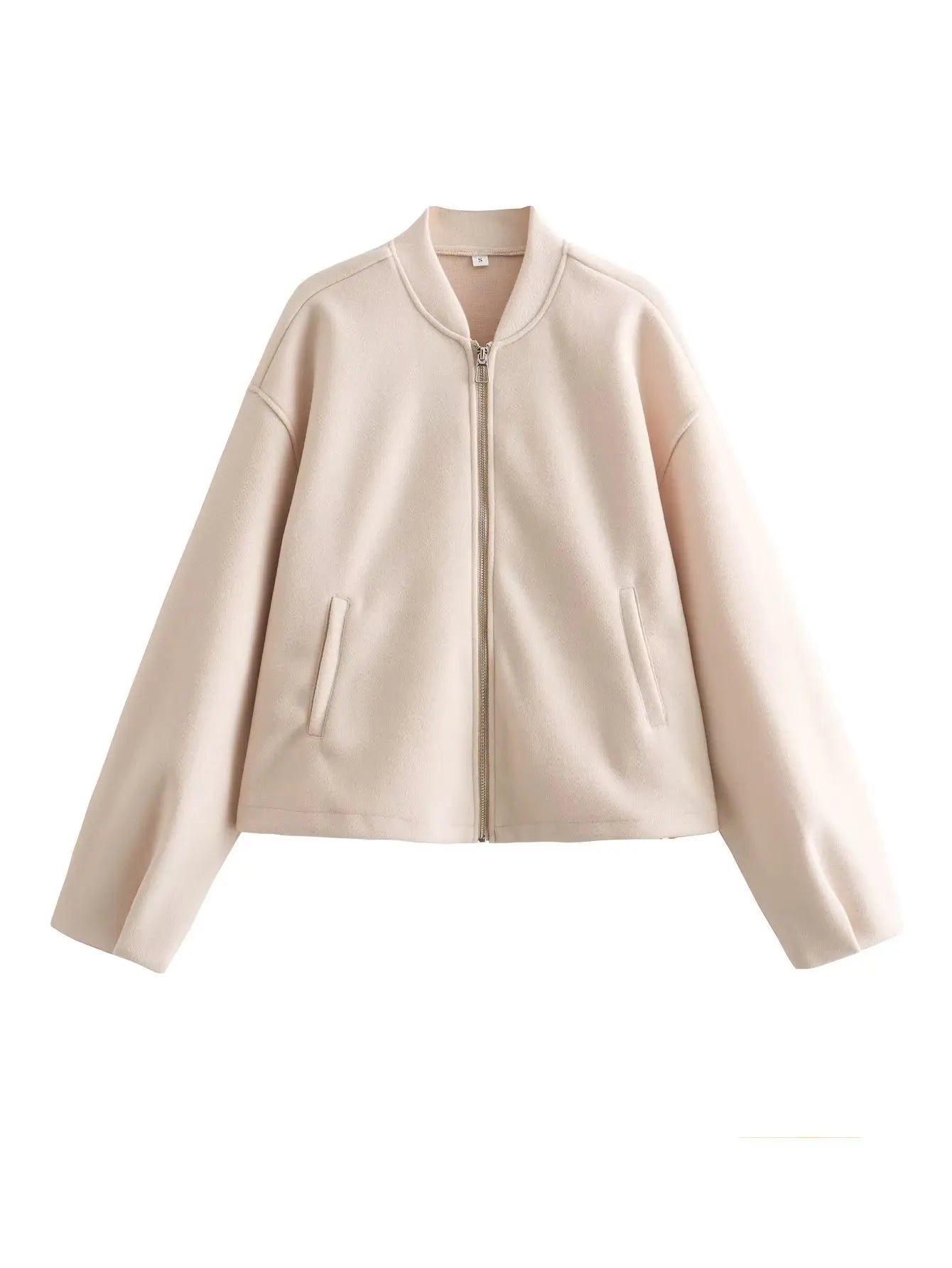 Solid Bomber Jacket