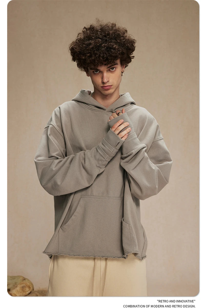 Loose 100% Cotton Hoodies