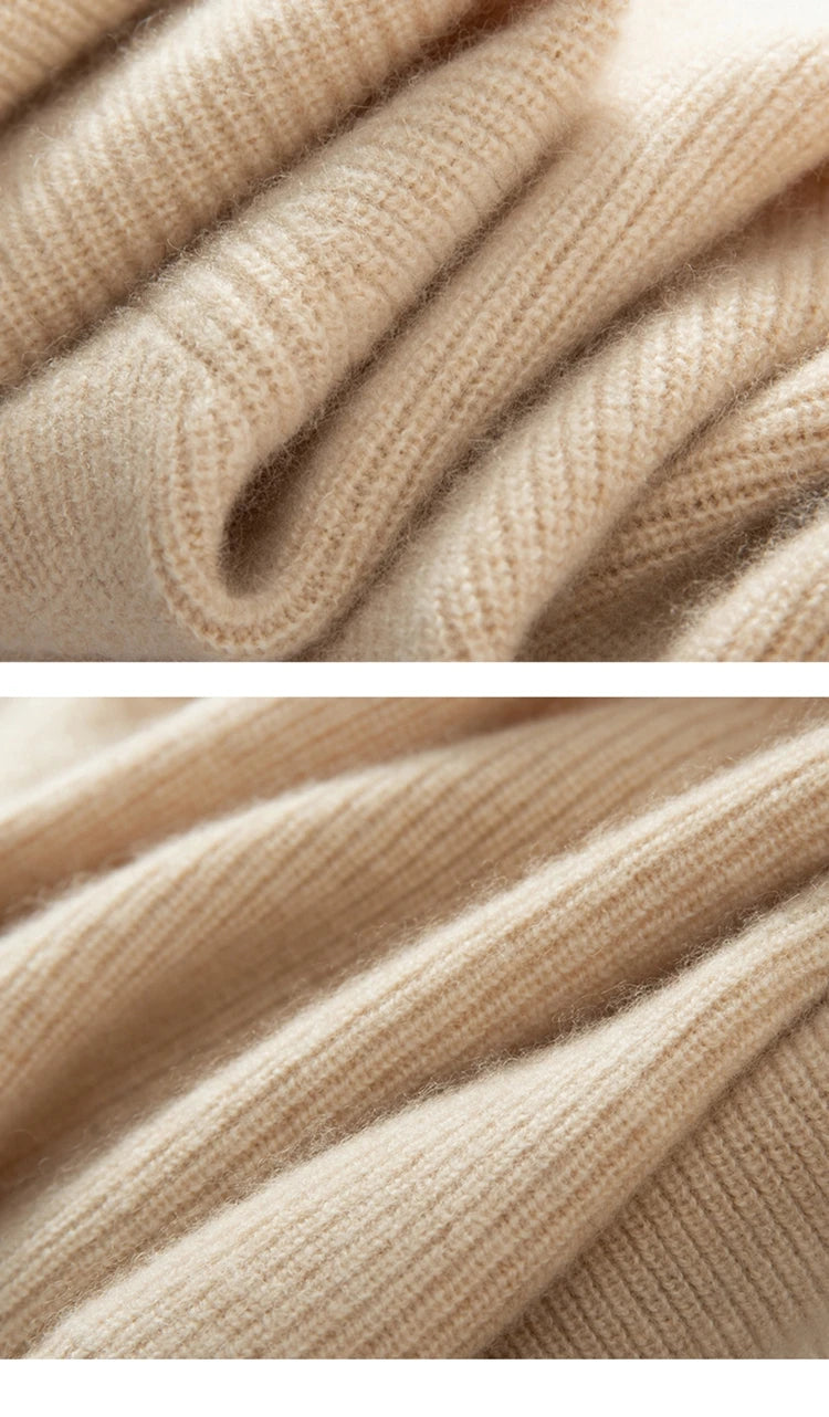 100% Cashmere Poncho Scarf