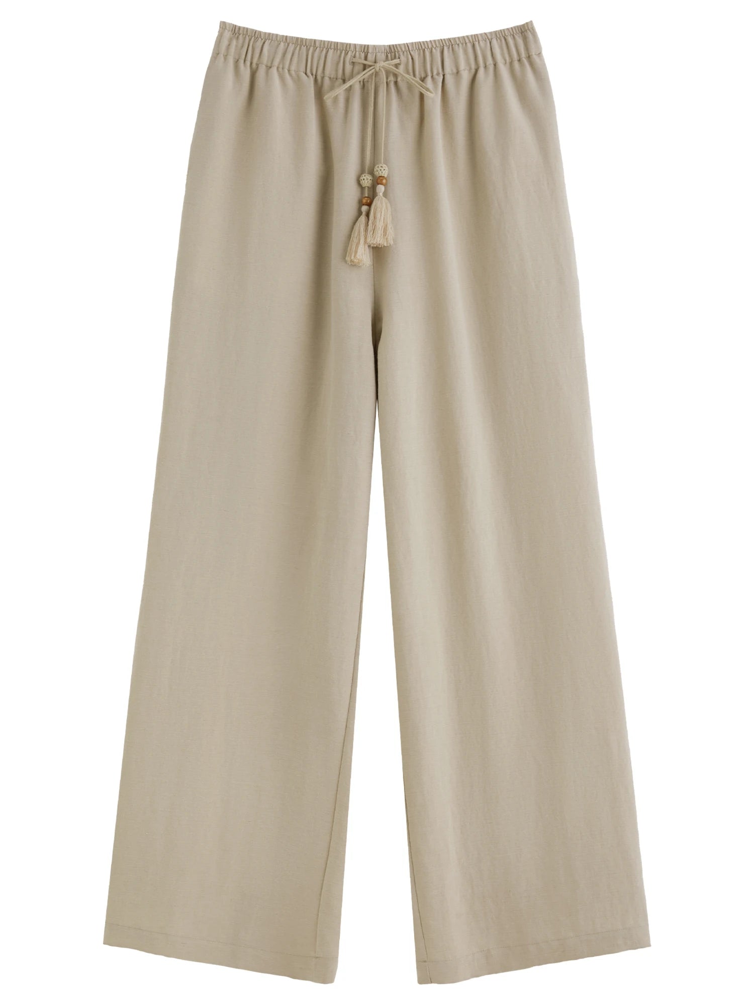 Relaxed Fit & Breathable Tencel Blend Pants