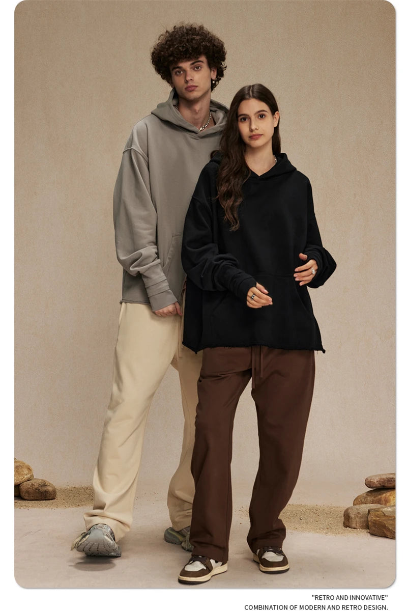 Loose 100% Cotton Hoodies