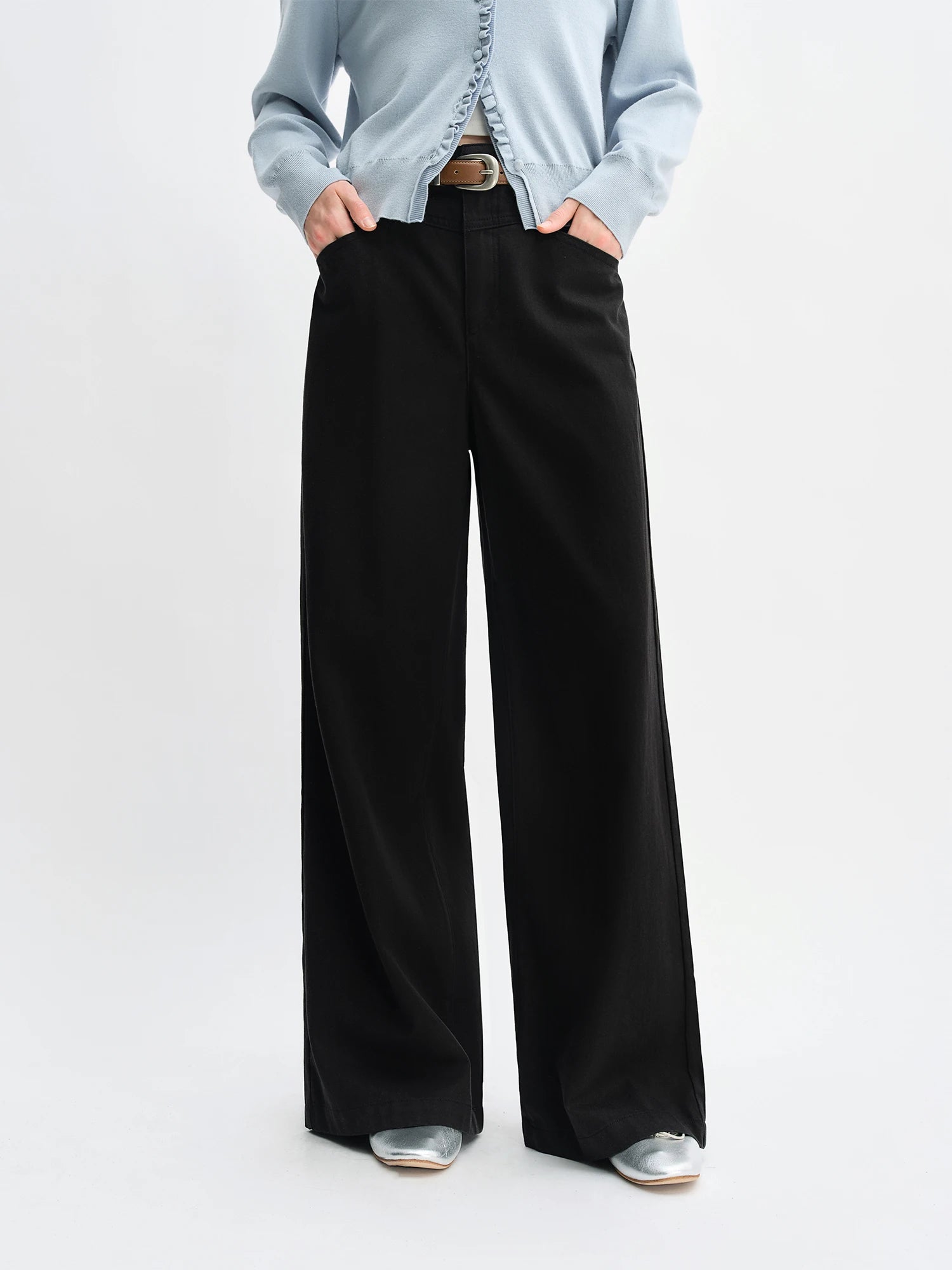 Multi-Color Straight Jeans