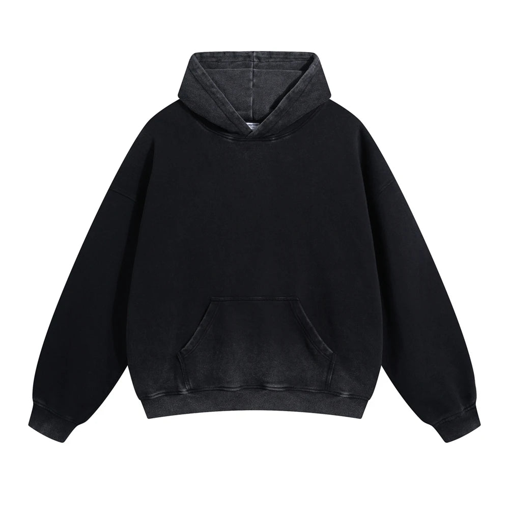 Retro Washed Cotton Hoodies
