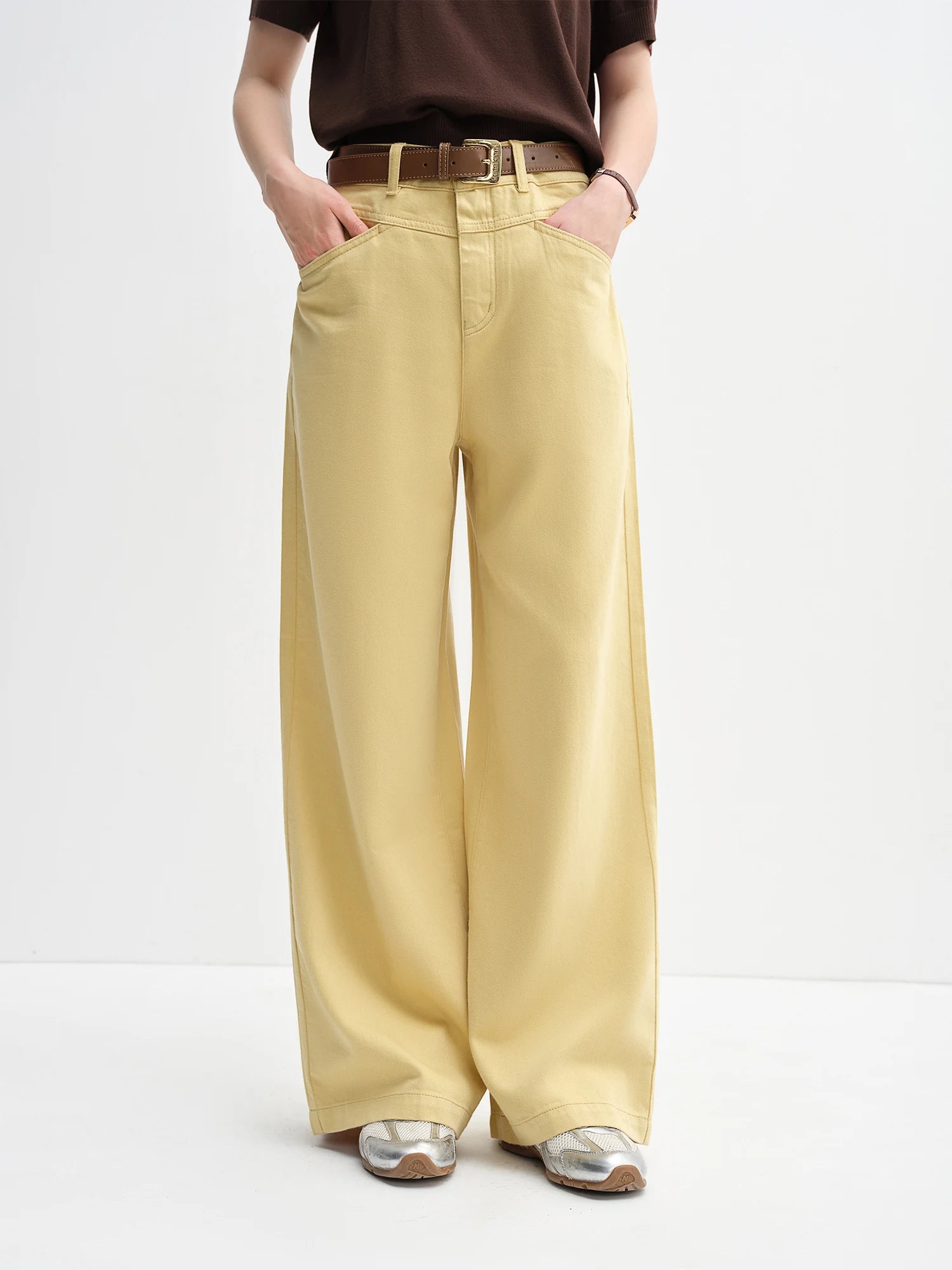 Multi-Color Straight Jeans