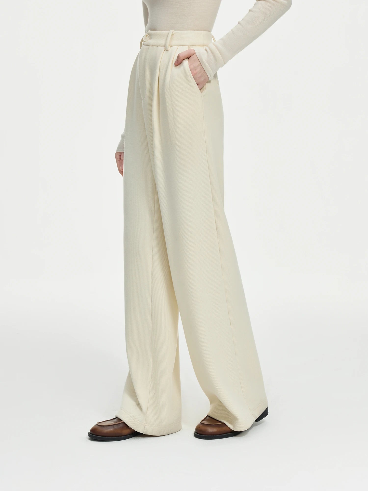 Commuter Straight Knitted Pants