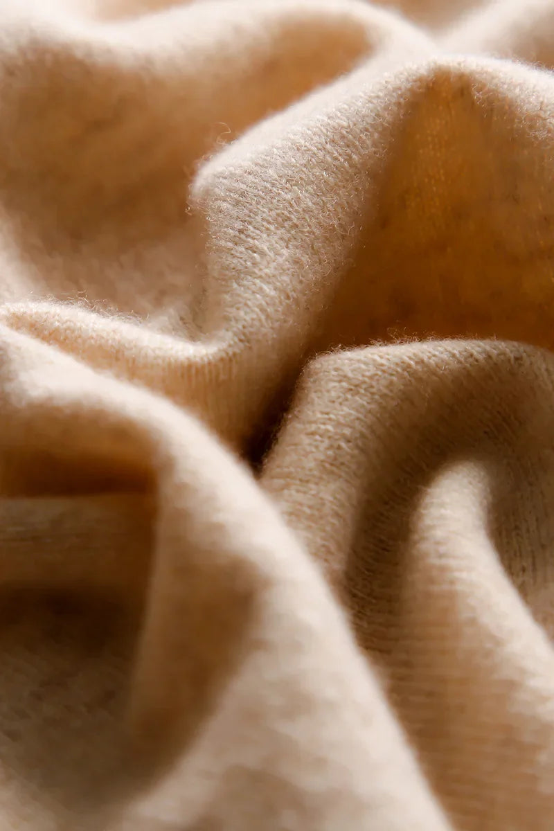 Open Front 100% Merino Wool Long Cardigan