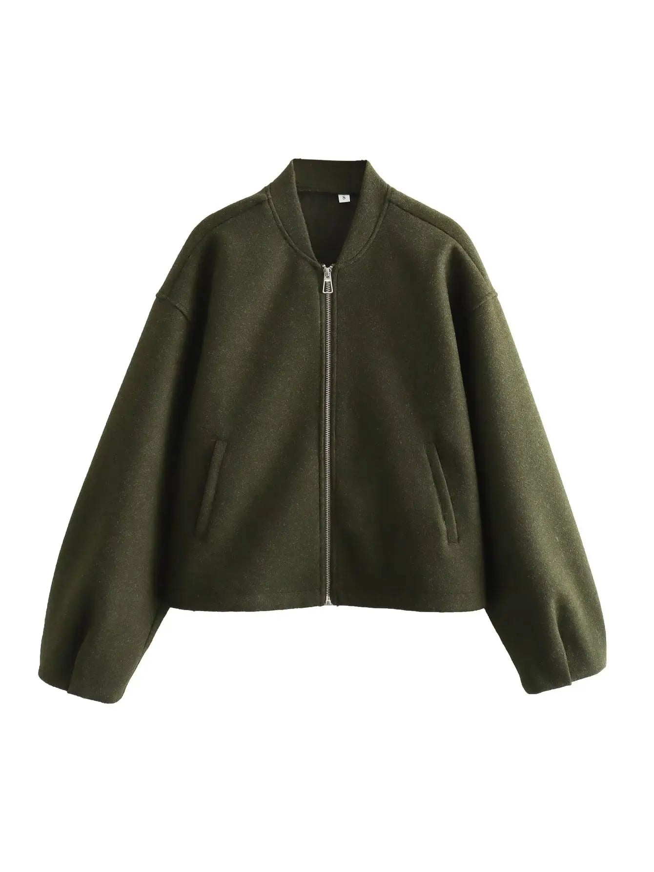 Solid Bomber Jacket