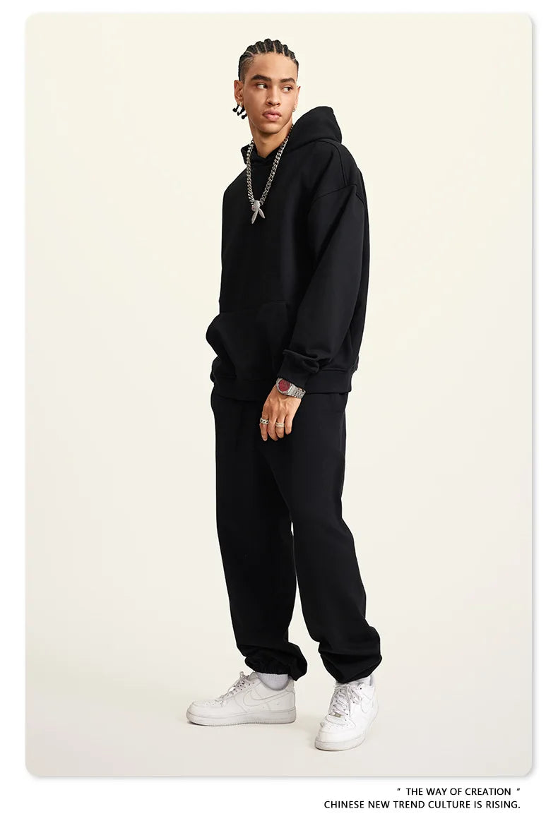 Loose Solid Color Sweatpants