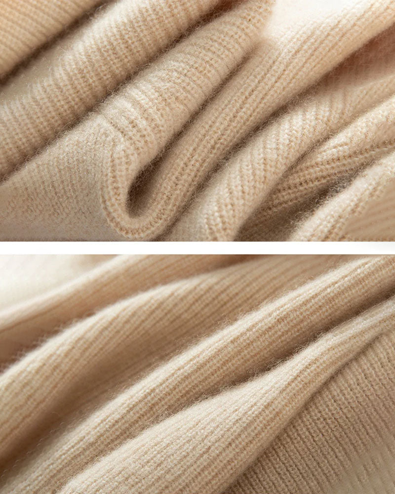 100% Cashmere Poncho Scarf