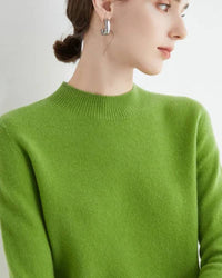 100% Merino Wool Turtleneck Jumper