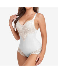 Women's one-piece belly and hip shapewear