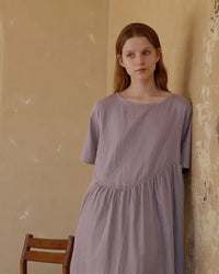 Round Neck 100% Cotton Nightdress