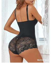 Women's one-piece belly and hip shapewear