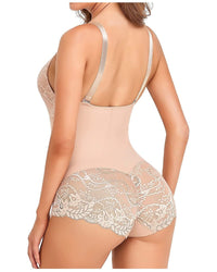 Women's one-piece belly and hip shapewear