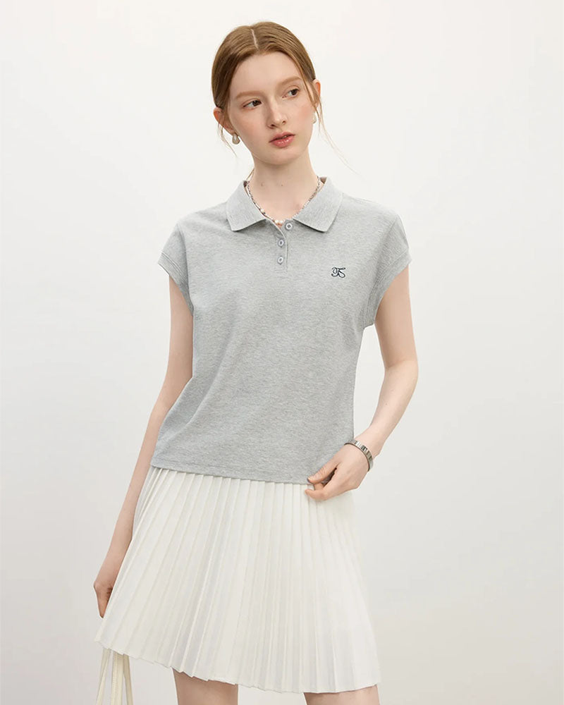 Breathable Linen Blend Tee