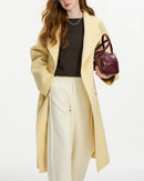 100% Wool Double Breasted Double-sided Coat