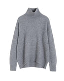 Cashmere Turtleneck Pullover Sweater