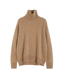 Cashmere Turtleneck Pullover Sweater