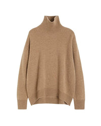 Cashmere Turtleneck Pullover Sweater