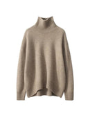 Cashmere Turtleneck Pullover Sweater