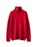 Cashmere Turtleneck Pullover Sweater