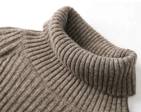 Thick Turtleneck Wool Sweater