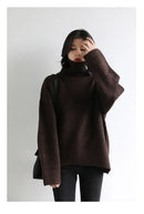 Loose Turtleneck Pullover Sweaters