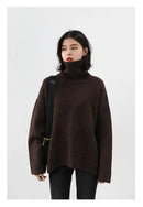 Loose Turtleneck Pullover Sweaters