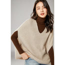 Oversized Wool Knitted Vest