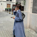 100% Wool Belted Long Warp Coat