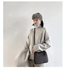 Loose Turtleneck Pullover Sweaters