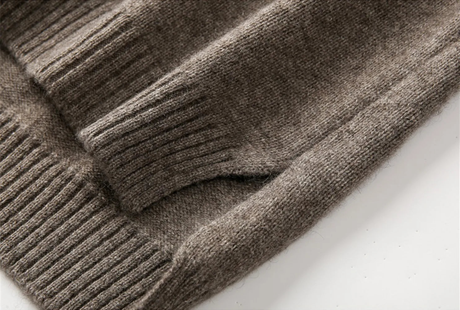 Thick Turtleneck Wool Sweater