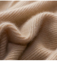 Wool Knitted Hooded Sweater