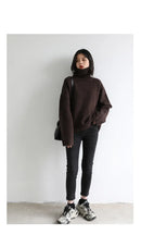 Loose Turtleneck Pullover Sweaters