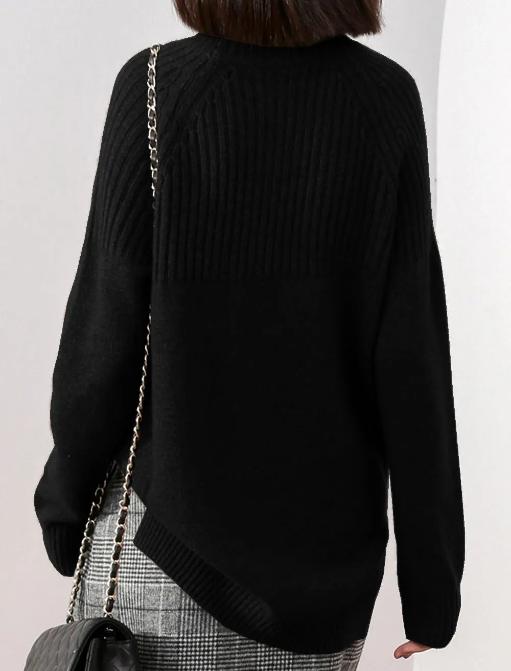 Thick Turtleneck Wool Sweater