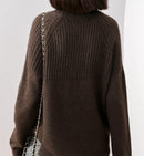 Thick Turtleneck Wool Sweater