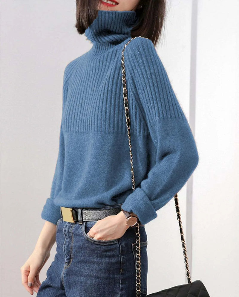 Thick Turtleneck Wool Sweater