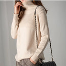 Thick Turtleneck Wool Sweater