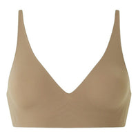V-neck seamless rimless bra