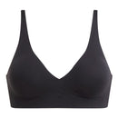 V-neck seamless rimless bra
