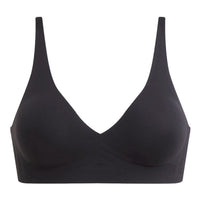 V-neck seamless rimless bra