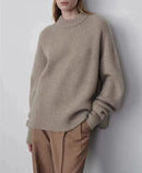 Round Neck Loose Cashmere Sweater