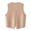 Round Neck Wool Vest