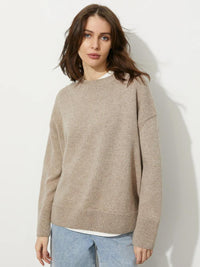 O Neck Knitted Sweater