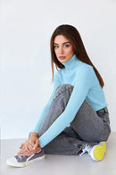 Knitted Basic Turtleneck Sweaters