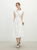 Design Sense High Waist Slim Dress